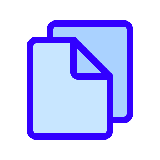 ファイル Generic Outline Color icon