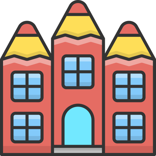 School Generic Outline Color icon