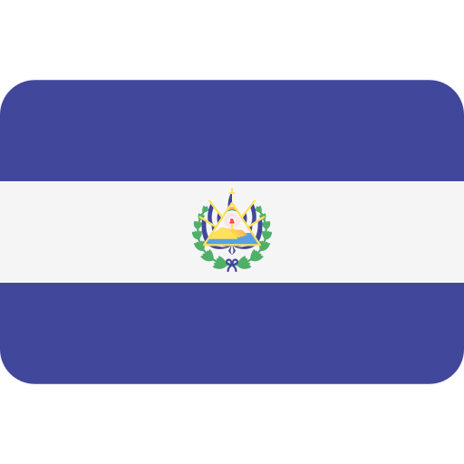 エルサルバドル Flags Rounded rectangle icon