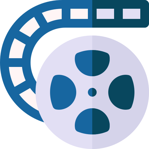 filmrol Basic Rounded Flat icoon