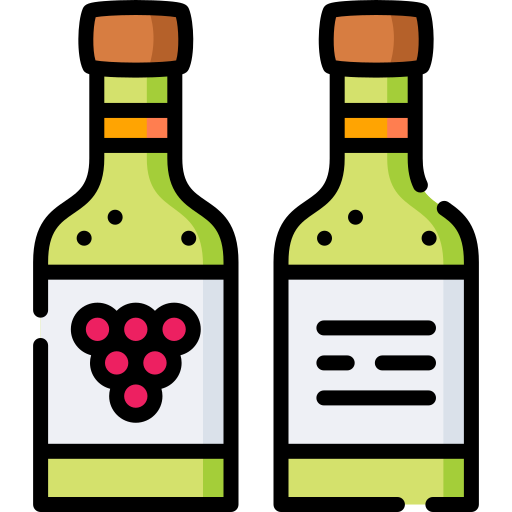 Wine bottle Special Lineal color icon