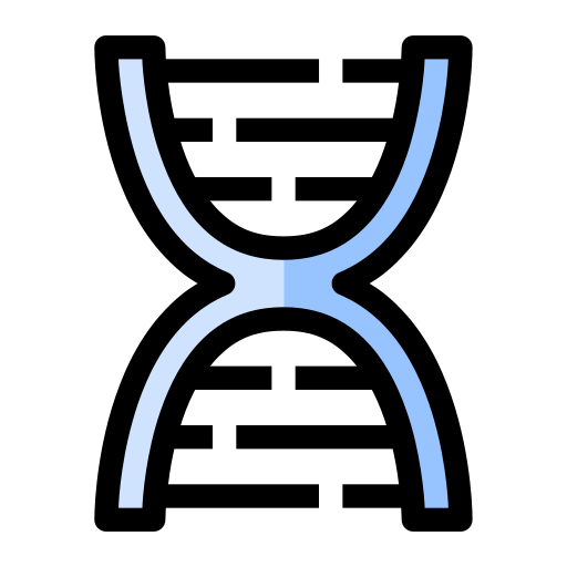 dna Generic Outline Color icona