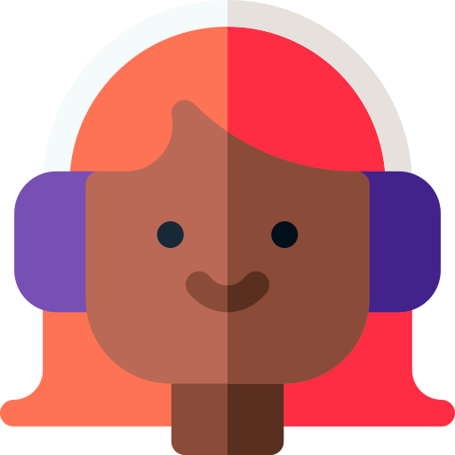 Girl Basic Rounded Flat icon