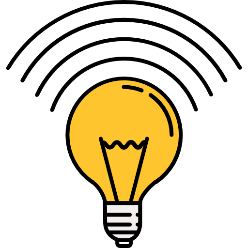 Light bulb Icons Responsive Color 128px icon