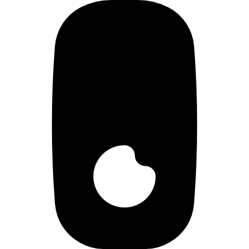 maus Basic Black Solid icon