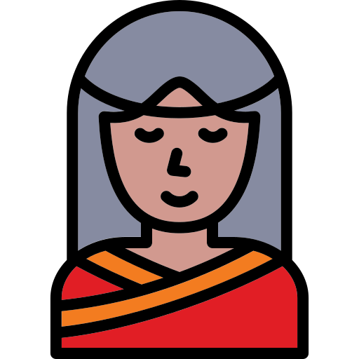 インド人 Generic Outline Color icon