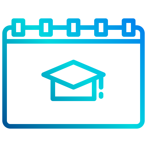 kalender xnimrodx Lineal Gradient icon