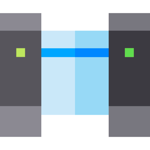 Access control Basic Straight Flat icon