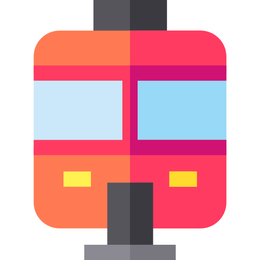 Monorail Basic Straight Flat icon