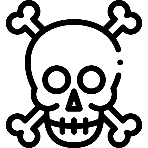 nucléaire Detailed Rounded Lineal Icône