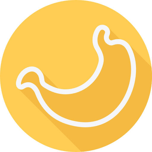 bauch Cursor creative Flat Circular icon