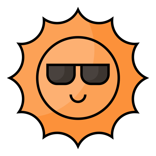 sonne Generic Outline Color icon