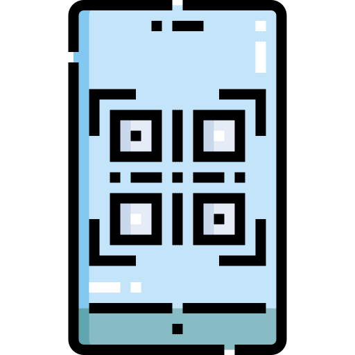 barcode Detailed Straight Lineal color icon