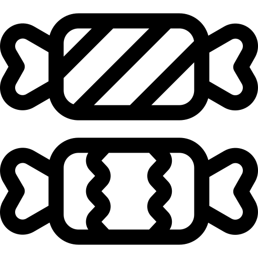 snoepjes Basic Rounded Lineal icoon