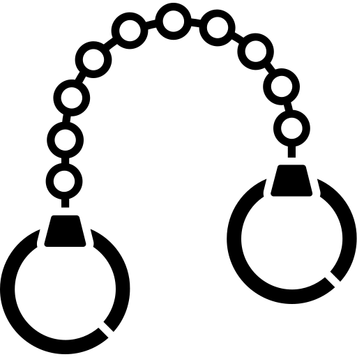 Наручники Generic Glyph иконка