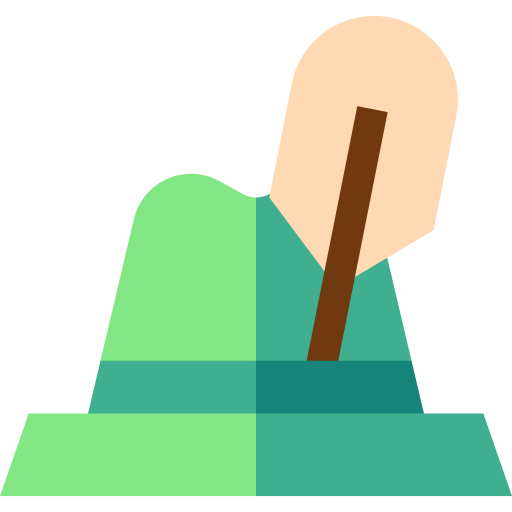 hut Basic Straight Flat icon