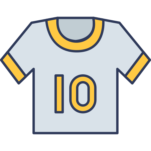 Football jersey Dinosoft Lineal Color icon