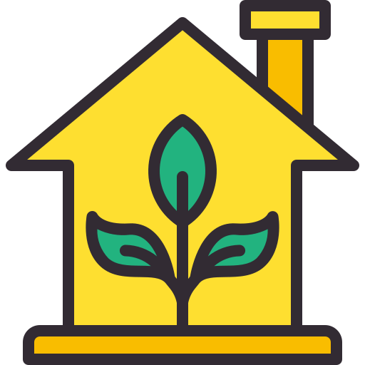 Green house Generic Outline Color icon