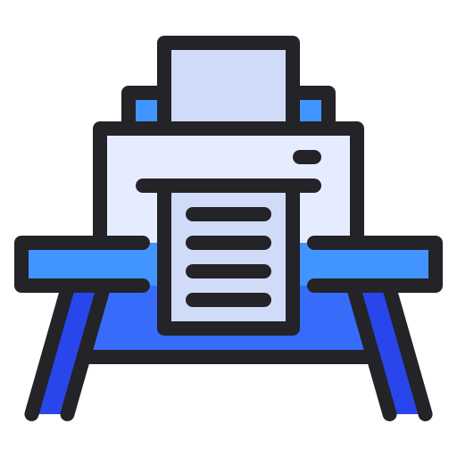 drucker Generic Outline Color icon