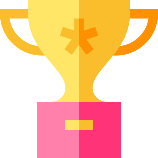 Trophy Basic Straight Flat icon