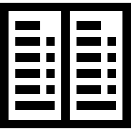 메뉴 Basic Straight Lineal icon