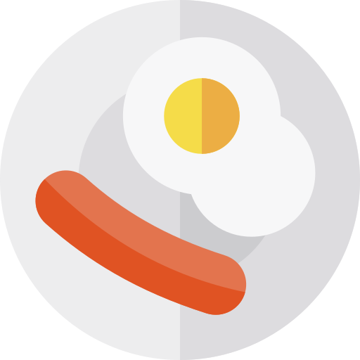 Breakfast Basic Straight Flat icon