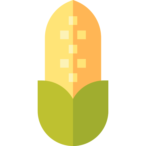 Corn Basic Straight Flat icon