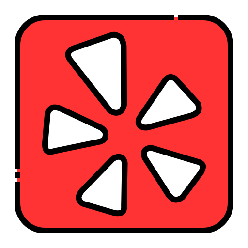 Yelp Generic Outline Color icon