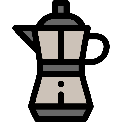 kaffee Detailed Rounded Lineal color icon