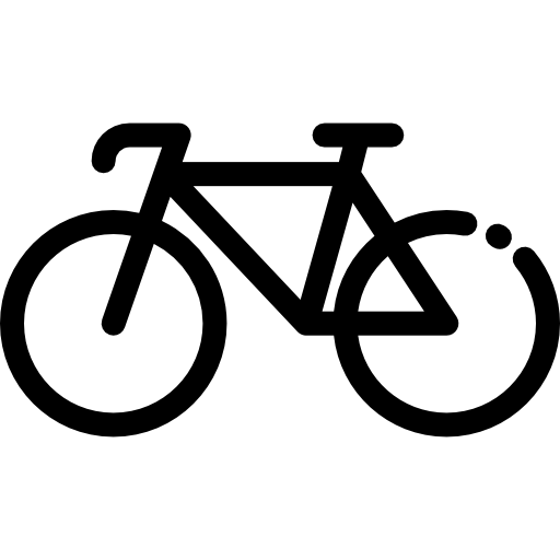 自転車 Detailed Rounded Lineal icon