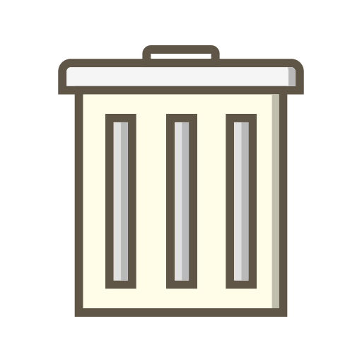 müll Generic Outline Color icon