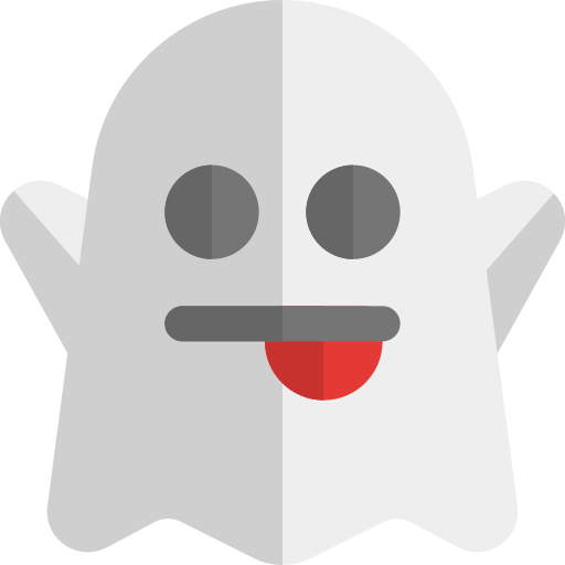 spook Pixel Perfect Flat icoon