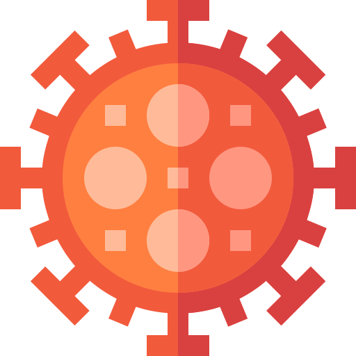 virus Basic Straight Flat icon