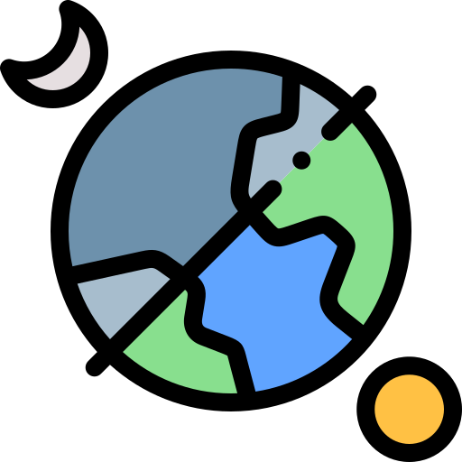 tag-und nacht Detailed Rounded Lineal color icon