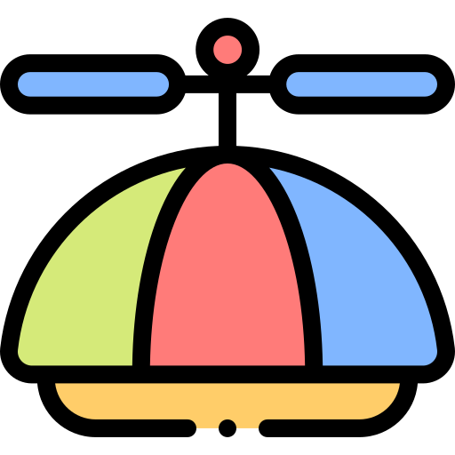 hoed Detailed Rounded Lineal color icoon