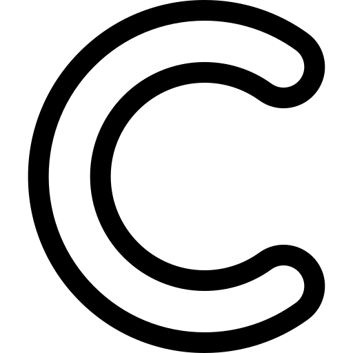 c Basic Rounded Lineal icona