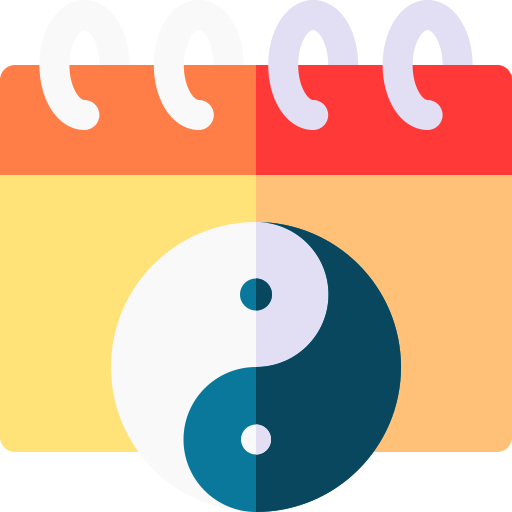 yin yang Basic Rounded Flat Icône