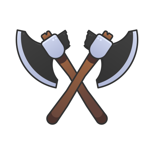 Axe Generic Outline Color icon