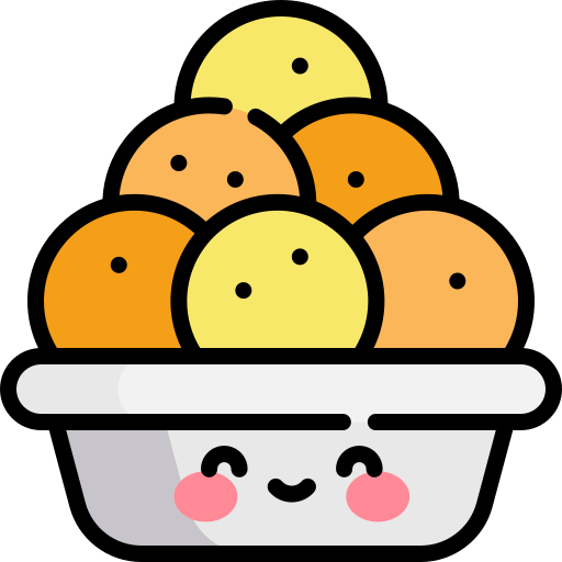 laddu Kawaii Lineal color icon