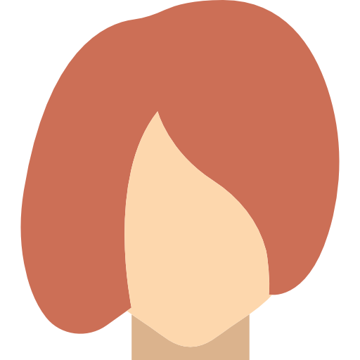 Woman hair Basic Miscellany Flat icon