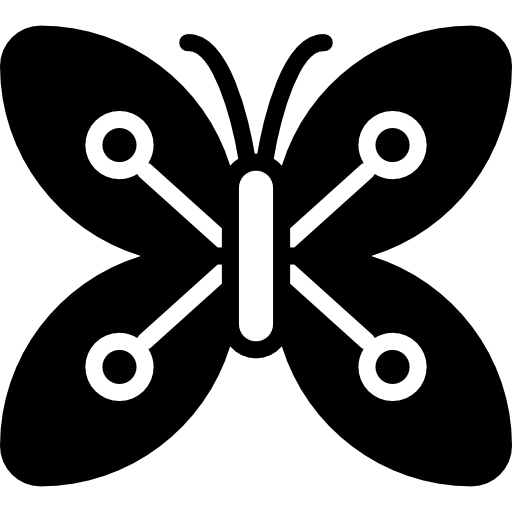 Butterfly Basic Miscellany Fill icon