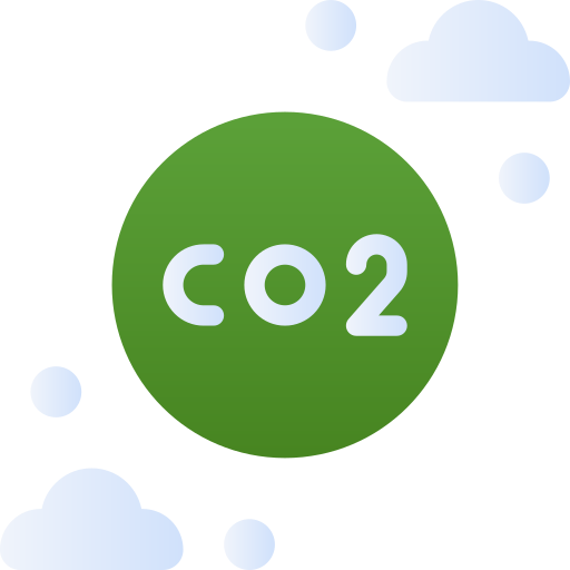 nuvem de co2 Generic Flat Gradient Ícone