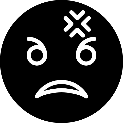 Angry Basic Miscellany Fill icon