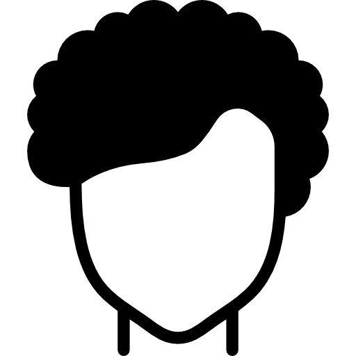 Man hair Basic Miscellany Fill icon