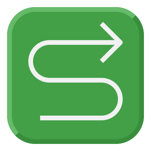 Route Mavadee Flat icon