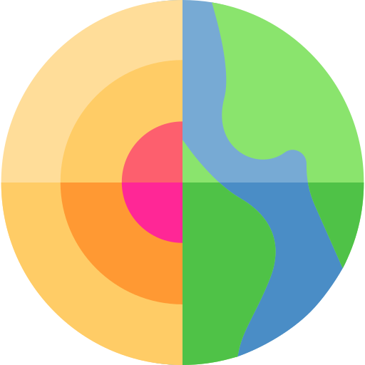 geologie Basic Straight Flat icon