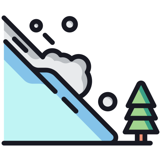 Avalanche Generic Outline Color icon