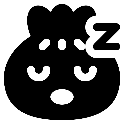 Спать Generic Glyph иконка