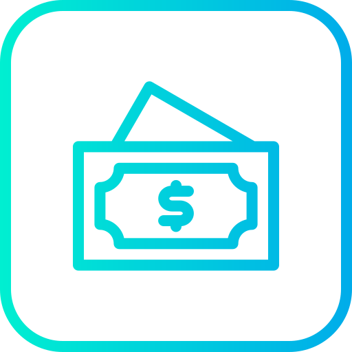 banknoty Generic Gradient ikona