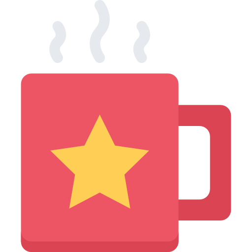 コーヒーカップ Coloring Flat icon